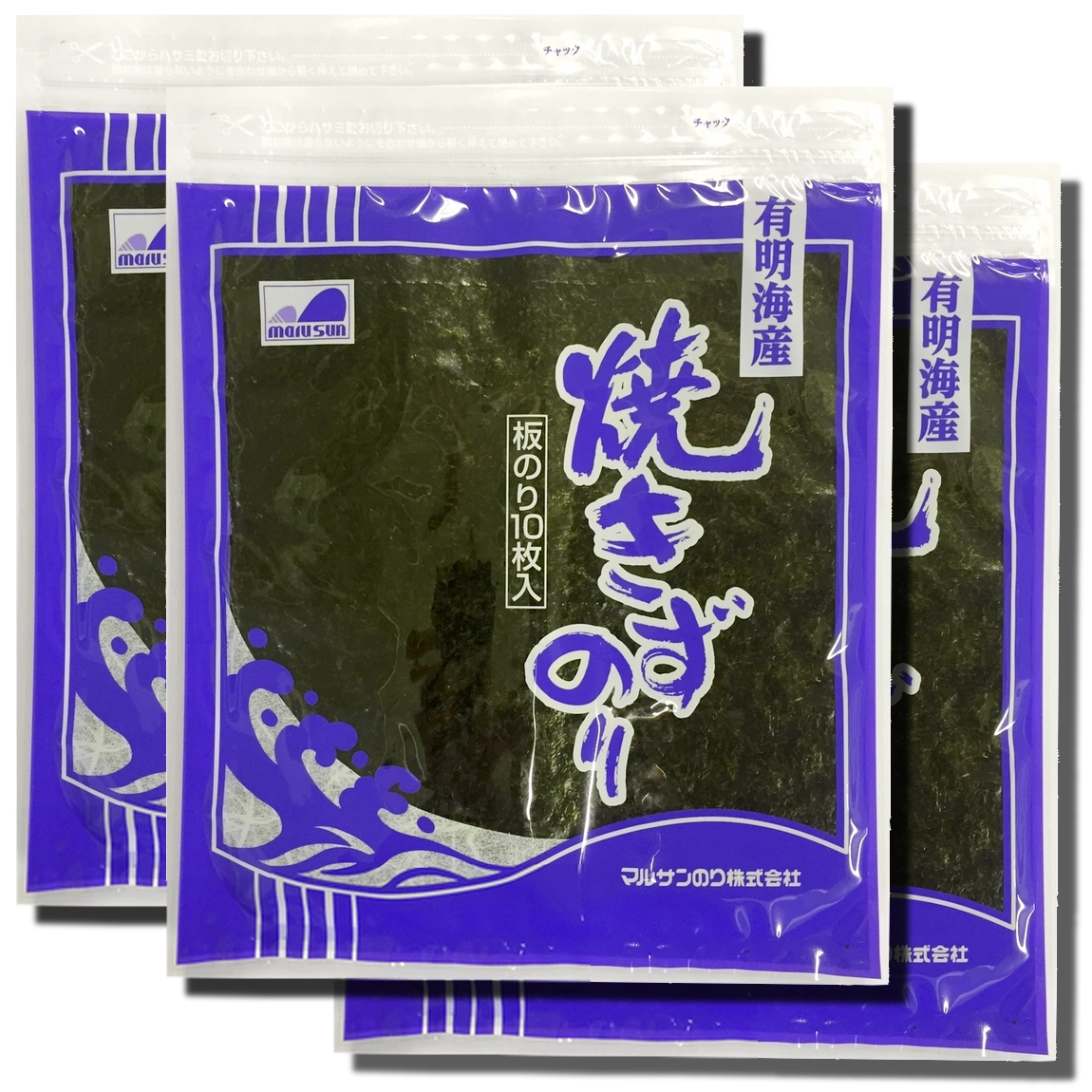 【訳あり】有明海産 焼きず海苔 全型30枚（商品画像）